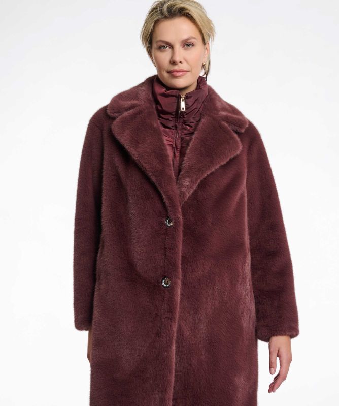 Rino and Pelle Geesje Faux Fur Coat