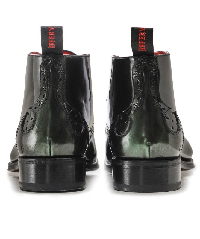 Jeffery-West Moon Eye Peacock Chukka Boots