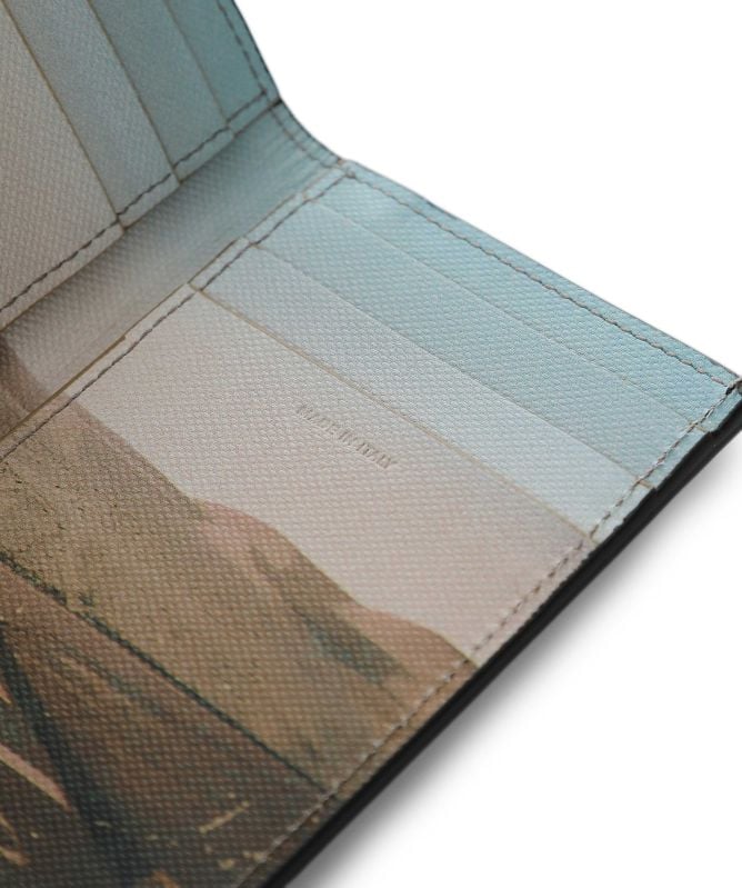 Paul Smith Leather Desert Mini Card Wallet