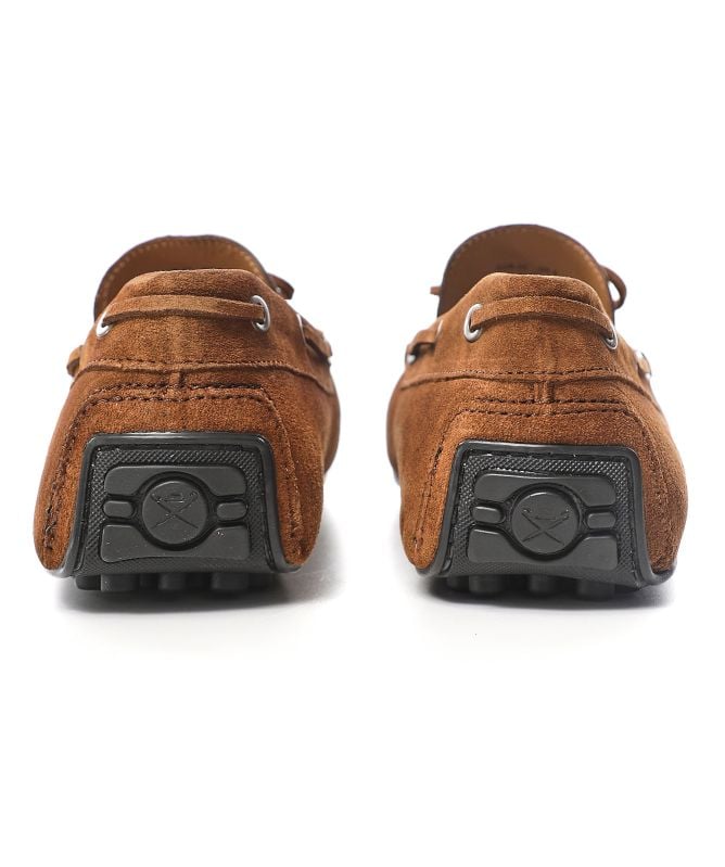 Hackett Suede Driver Loafers