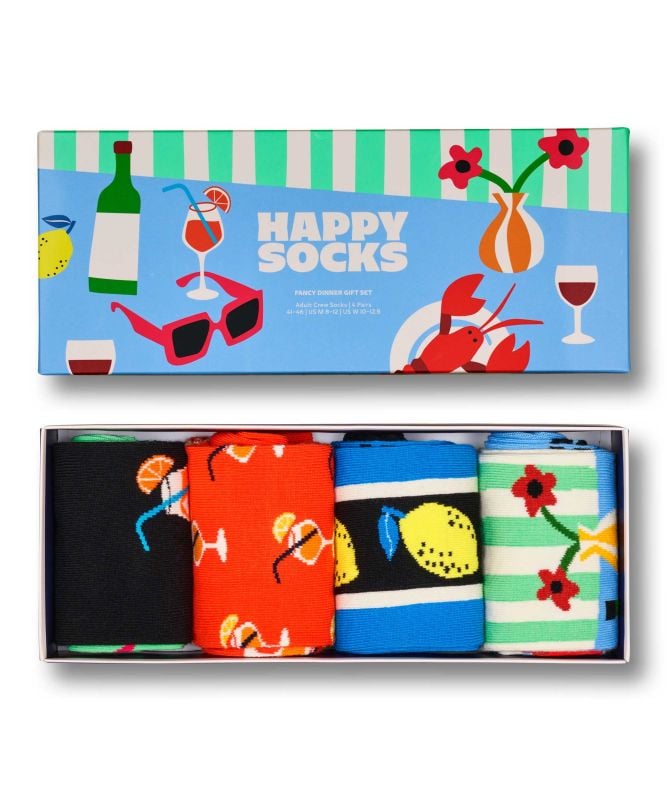 Happy Socks Fancy Dinner Socks 4 Pack