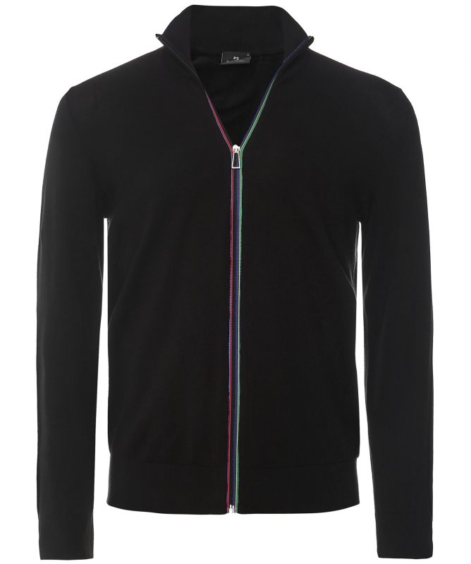 Paul Smith Cotton Zip-Through Cardigan