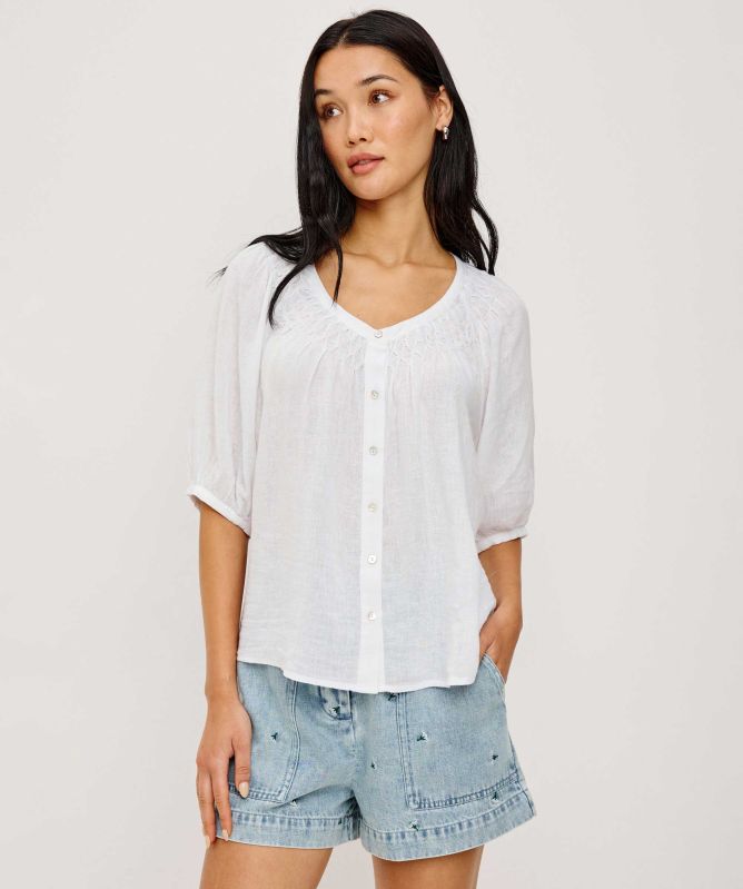 Rails Rix Smocked Blouse