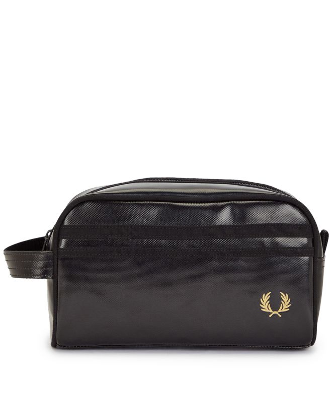 Fred Perry Tonal Coated Wash Bag