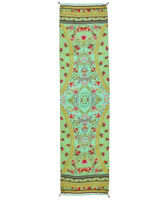 Inoa Chartreuse Silk Scarf