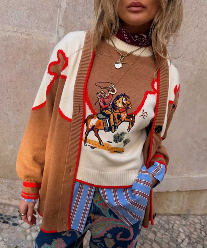 Never Fully Dressed Cowgirl Ro Knitted Tank