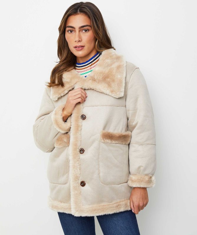 Studio Nordiic Faux Fur Reversible Coat