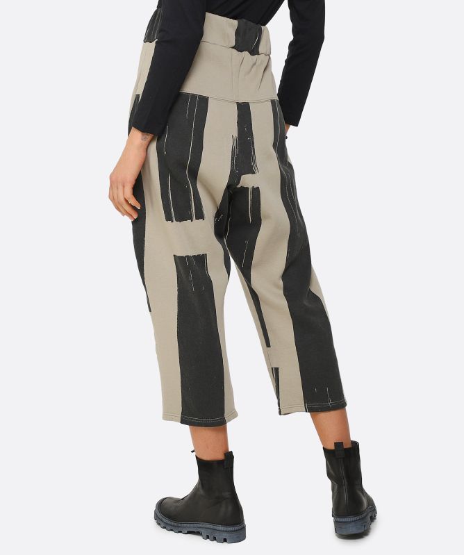 Lurdes Bergada Jersey Printed Pants