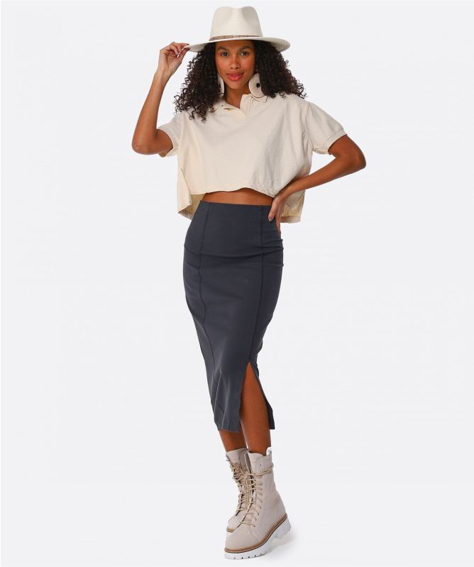 Lurdes Bergada Stretch Pencil Skirt