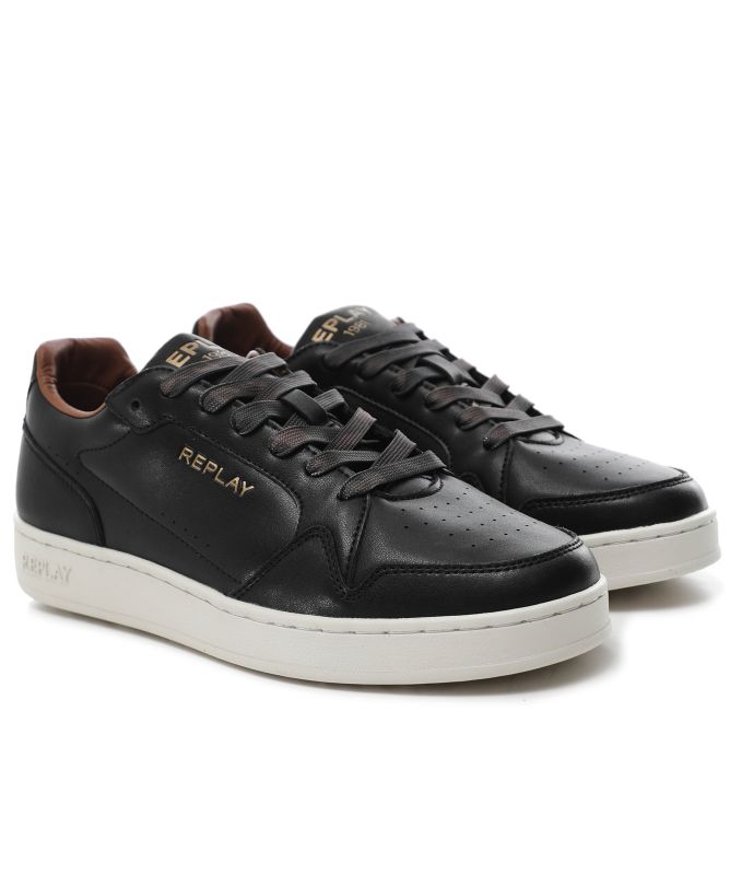 Replay Leather Smash Choice 2 Trainers