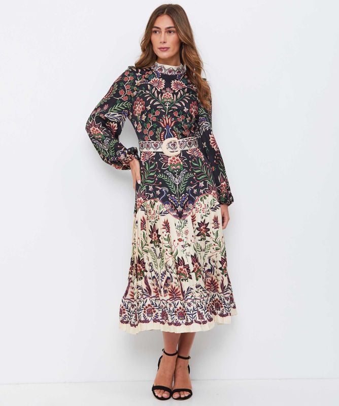 FARM Rio Marvellous Garden Midi Dress