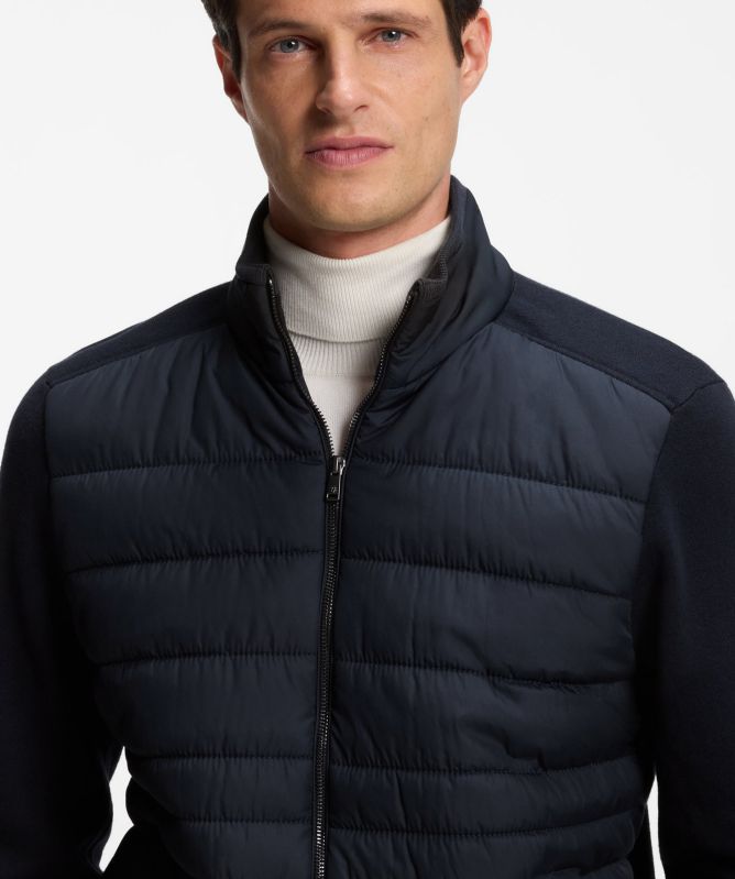 BOSS H-Facente Padded Zipper-Up Jacket