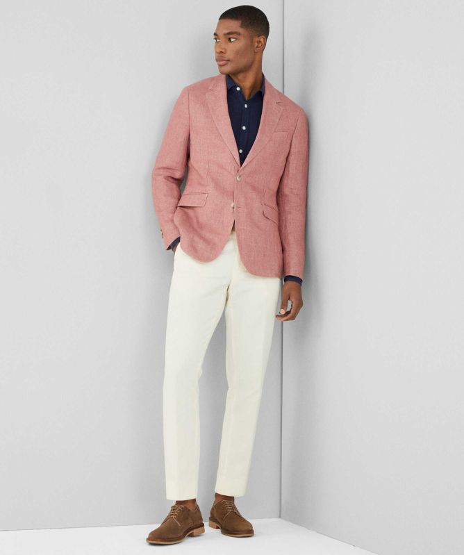 Hackett Delave Linen Hopsack Blazer