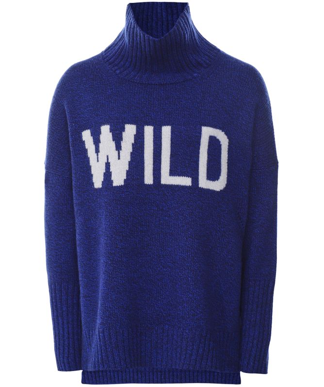 Eddy and Ivy Cashmere Merino Wild Logo Jumper