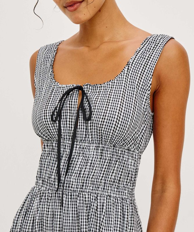 Rails Jordie Gingham Maxi Dress