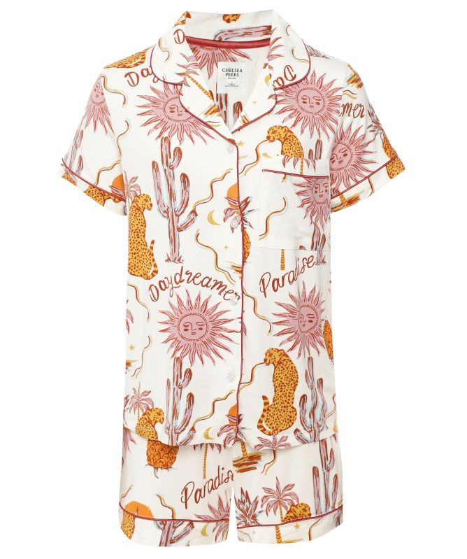 Chelsea Peers Bohemian Paradise Print Short Pyjamas