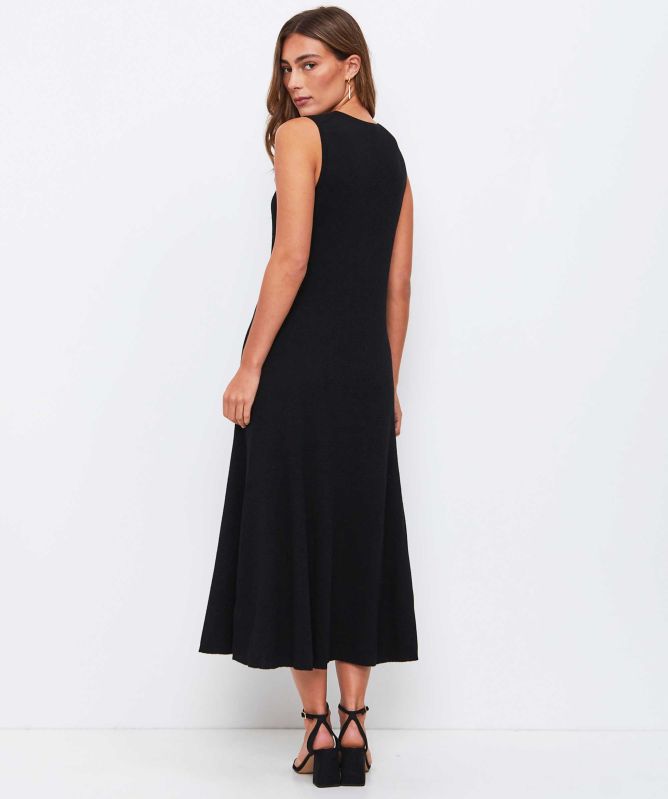 Paul Smith Rib Knit Merino Wool Dress