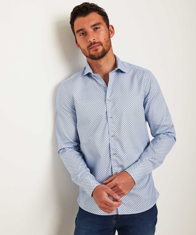 Stenstroms Slimline Patterned Shirt