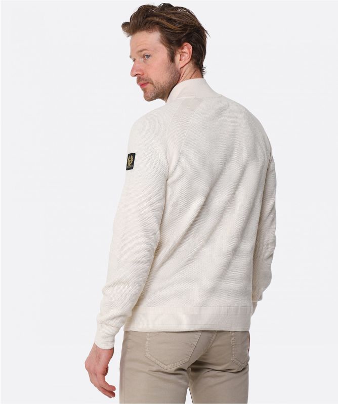Belstaff Cotton Silk Half-Zip Tide Sweater