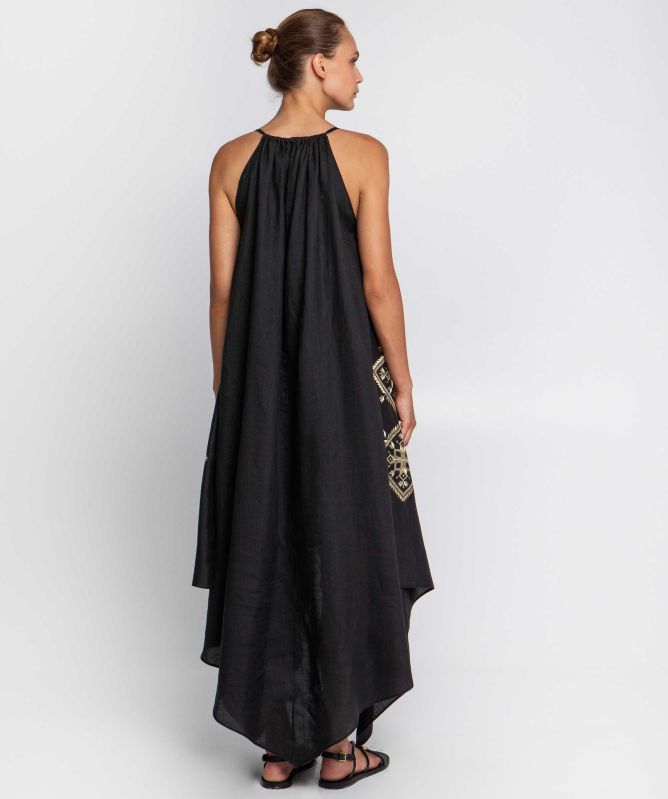 Greek Archaic Kori Lefkada Maxi Dress