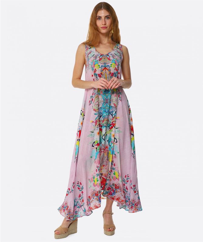 Inoa Silk Maxi Dress