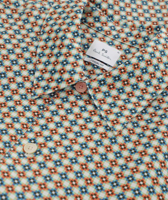 Paul Smith Casual Fit Geometric Shirt