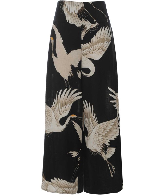 One Hundred Stars Stork Wide Leg Pants