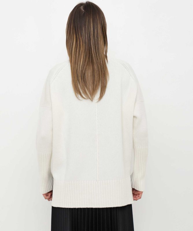 Eddy and Ivy Cashmere Merino Peace Crew Neck Jumper