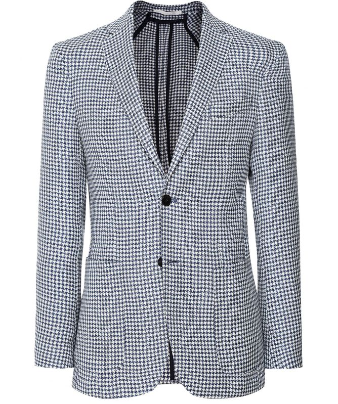 BOSS Virgin Wool Linen Nolvay1 Jacket