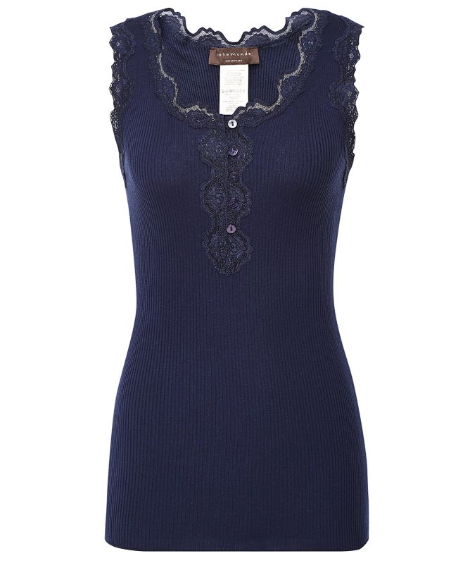 Rosemunde Babette Silk Button Vest