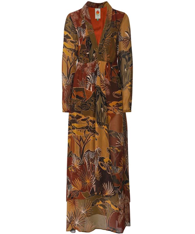 Farm Rio Savana Dream Maxi Dress