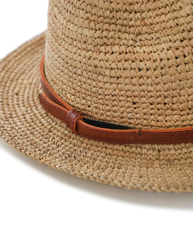 Naturellement Raffia Trilby Hat