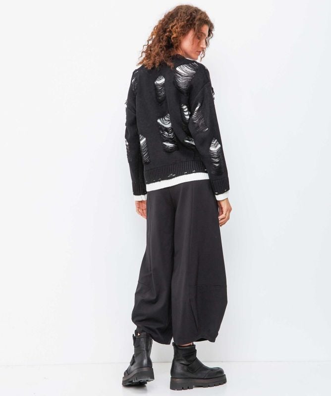 Thanny Balloon Cropped Trousers