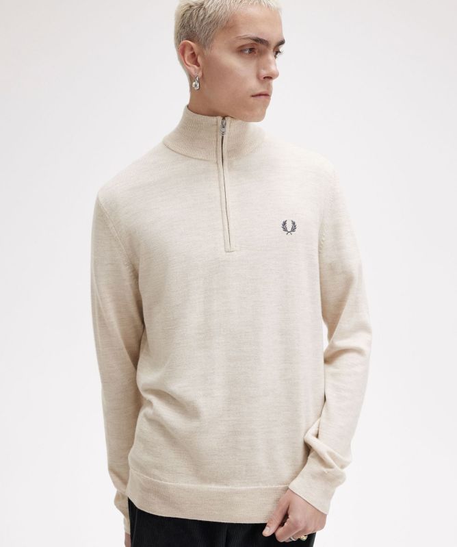 Fred Perry Classic Half-Zip Jumper