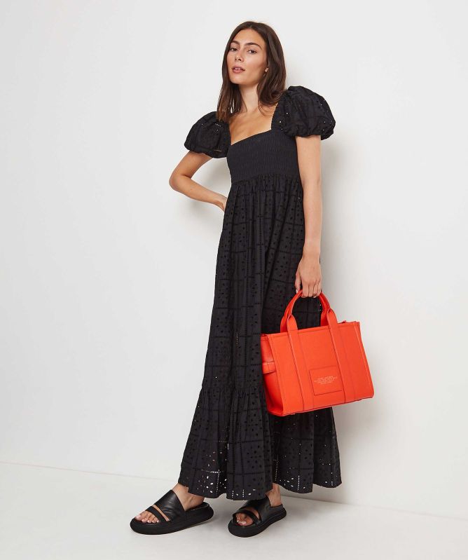 GANNI Broderie Anglaise Maxi Dress