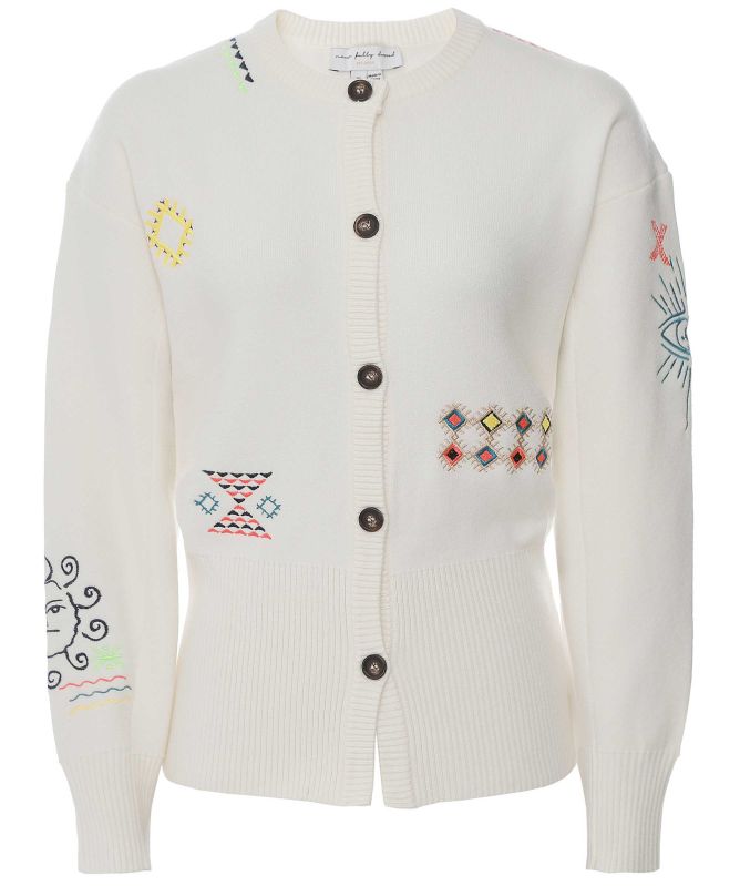 Never Fully Dressed Neon Embroidered Darcy Cardigan