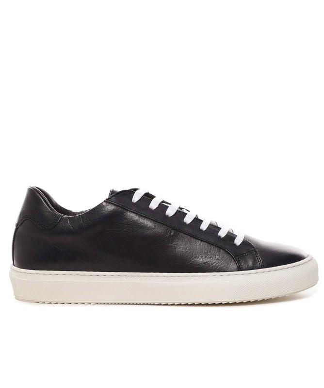 Joss Buffalo Leather Trainers