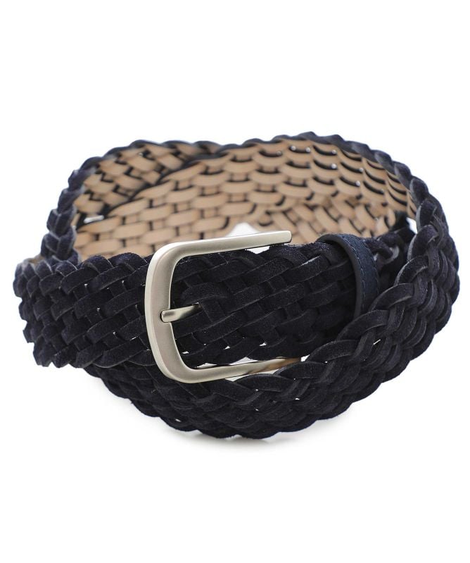 Leyva Woven Suede Belt