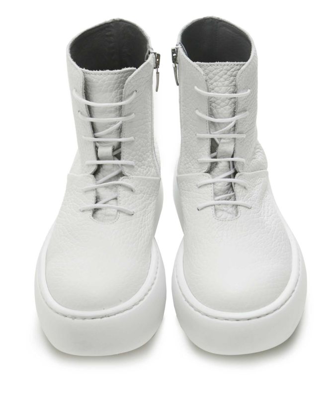 Lofina Short Platform Lace-Up Boots