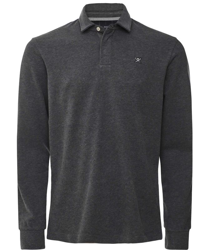 Hackett Elbow Patch Rugby Polo