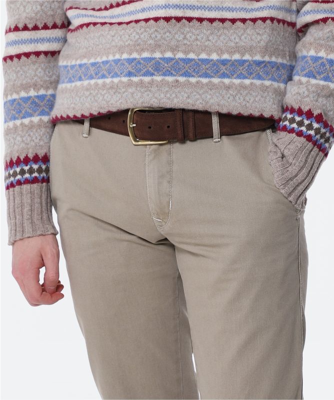 J. Blades Suede Belt 4cm