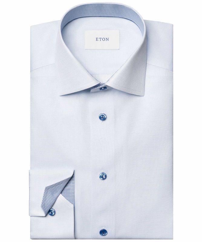 Eton Semi Solid Effect Shirt