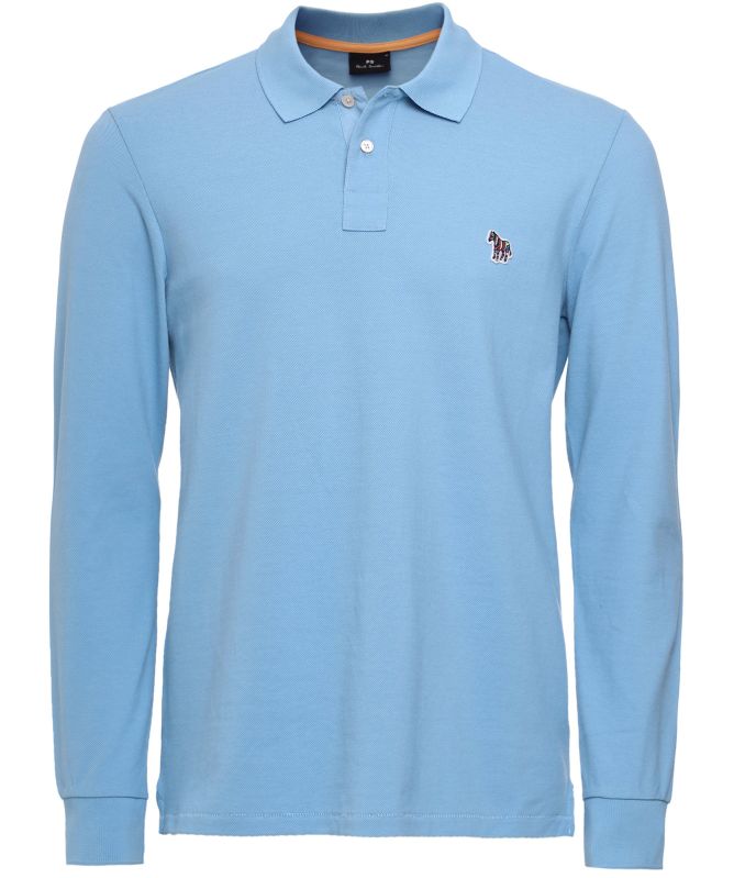 Paul Smith Long Sleeve Zebra Polo