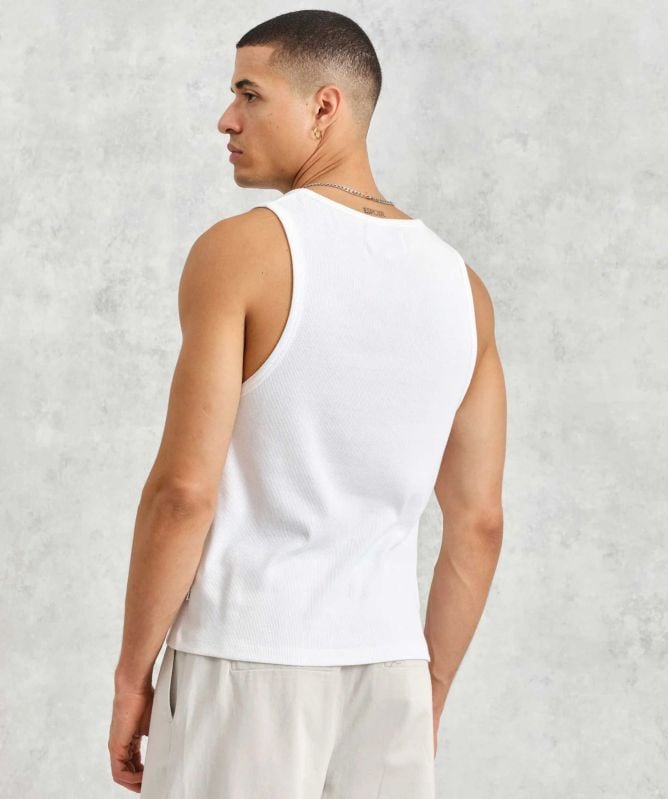 Wax London Ribbed Montague Vest