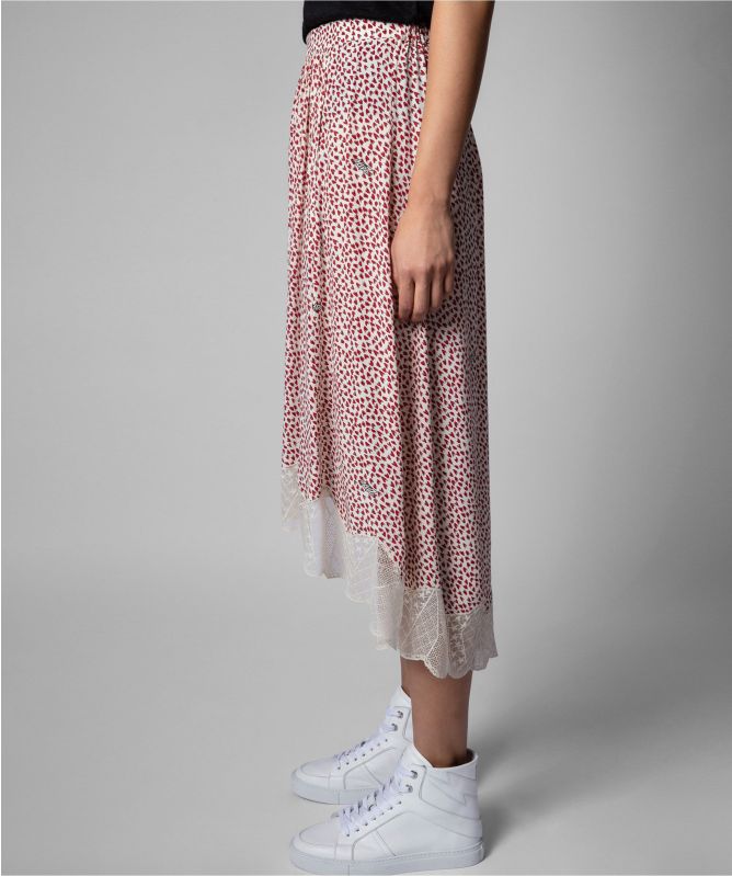 Zadig & Voltaire Joslin Crush Midi Skirt | Jules B