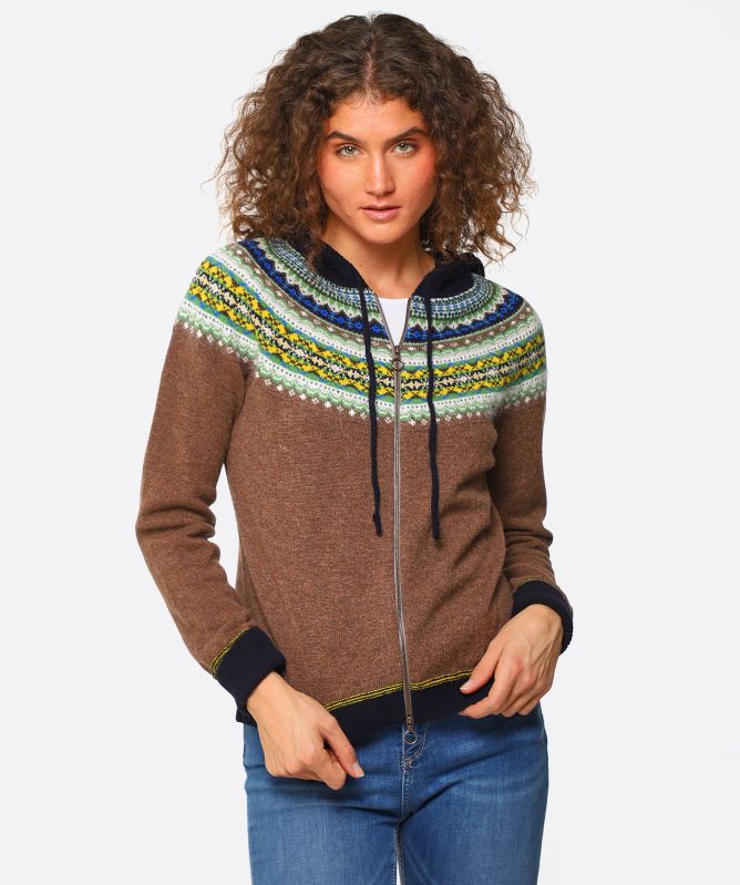 ERIBÉ Hooded Alpine Cardigan