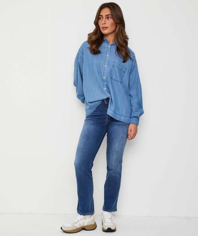 Replay Comfort-Fit Denim Shirt