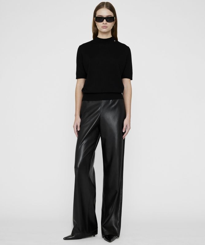 Anine Bing Koa Faux Leather Pants