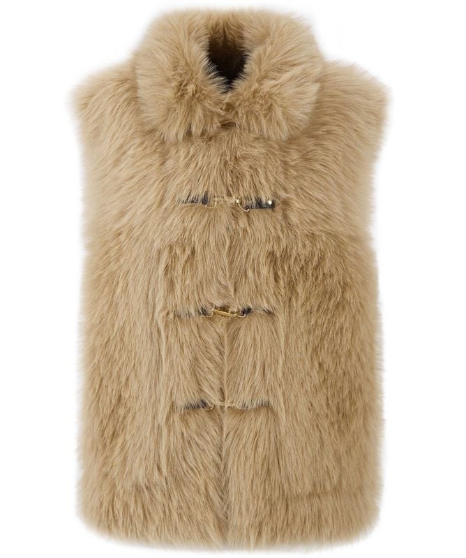 Urbancode Reversible Faux Fur Gilet