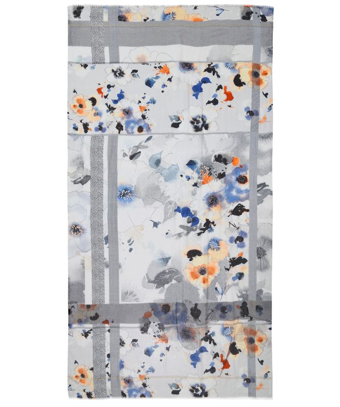 Ahujasons Floral Print Scarf